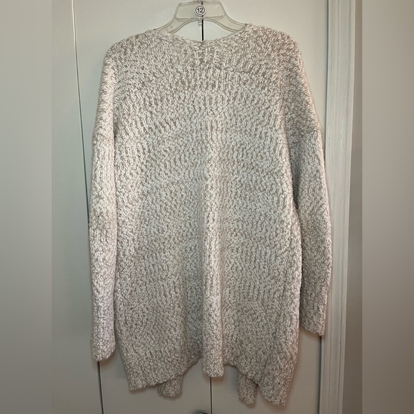 For Thee. White/Cream Cardigan. Size large. - Picture 3 of 6